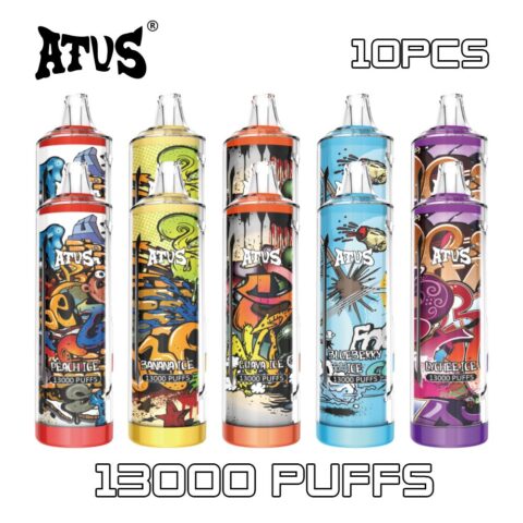 10 PACK ATVS DE018 13000 Puffs Disposable Vape