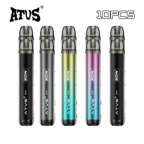 10 PACK ATVS DE020 Pod Vape