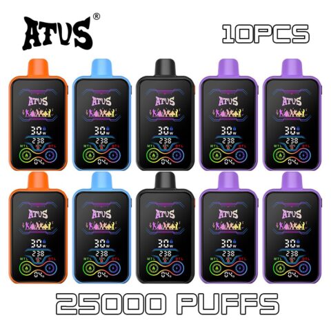 10 PACK ATVS DE022 25000 Puffs Disposable Vape