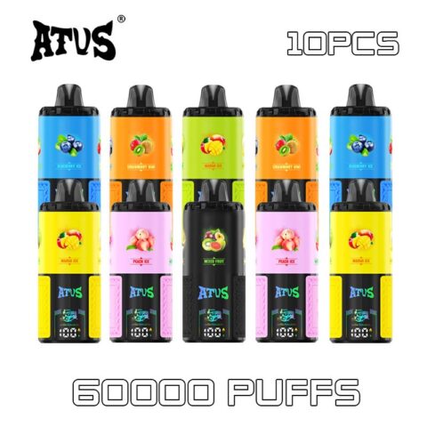 10 PACK ATVS DE030 60000 Puffs Disposable Vape