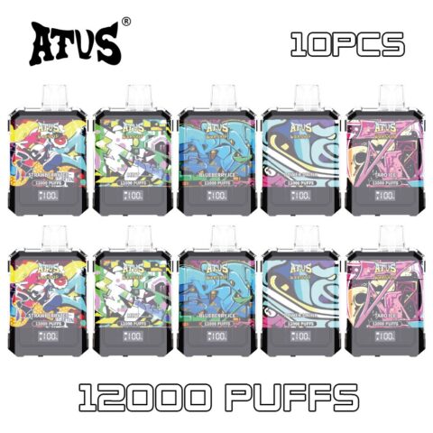 10 PACK ATVS DE013A 12000 Puffs Disposable Vape