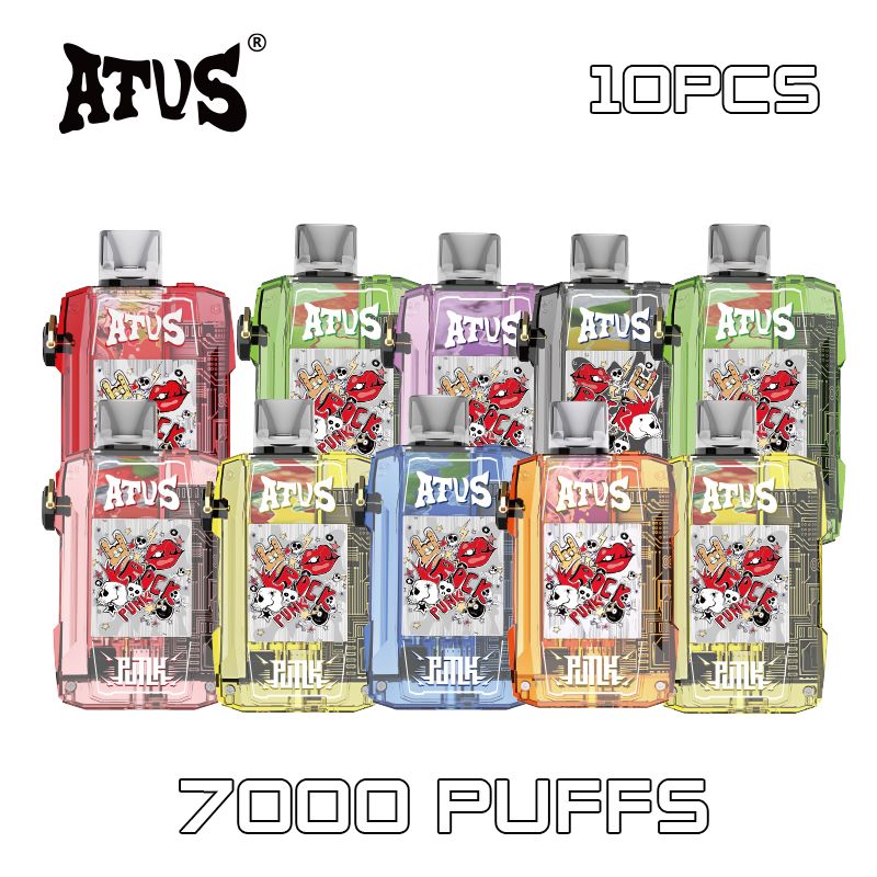 10 Pack ATVS DE012 7000 Puffs Disposable Pod