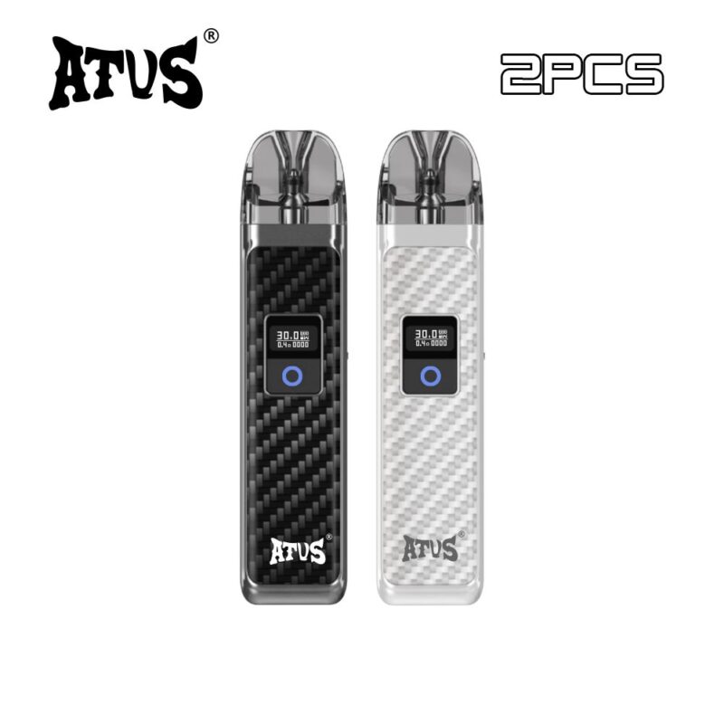 2 Pack New Multi Flavor Wholesale Vape ATVS 2ml 1000mAh Dual Flavors Refillable Replaceable Pod E Cigarette Liquid wholesale pod reusable