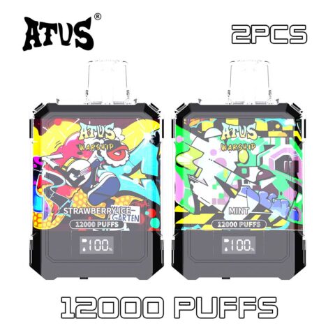 2 PACK ATVS DE013A 12000 Puffs Disposable Vape