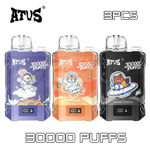 3 PACK ATVS DE017 30000 Puffs Disposable Vape