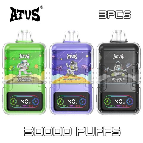 3 PACK ATVS DE021 30000 Puffs Disposable Vape
