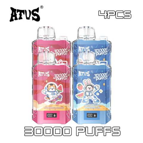 4 PACK ATVS DE017 30000 Puffs Disposable Vape