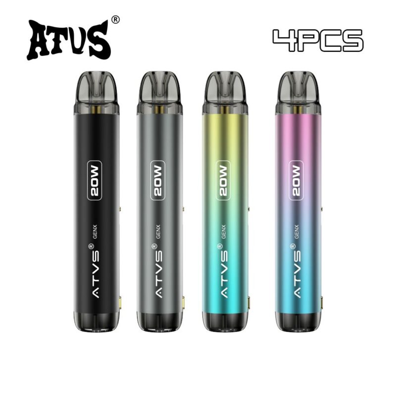 4 Pack Disposable Vape Pod Factory Mini E Cigarette ATVS Wholesale Germany EU Warehouse Vape life pod
