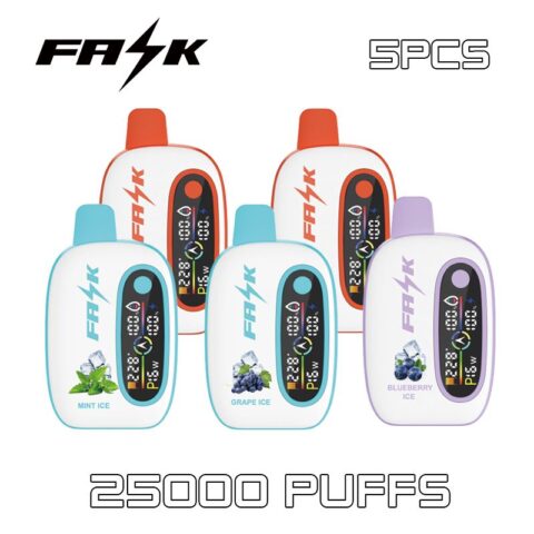 5 PACK ATVS DE016 25000 Puffs Disposable Vape