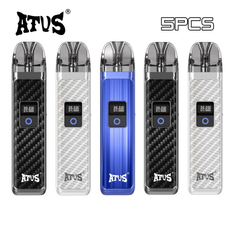 5 Pack New Mini Disposable Vape ATVS vape pod Refillable Vape Disposable Electronic Cigarette Pen Wholesale Vape E Cigar Spain economical disposable pods