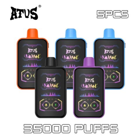 5 PACK ATVS DE022 35000 Puffs Disposable Vape