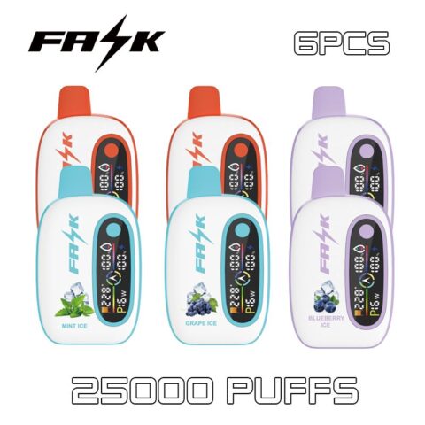 6 PACK ATVS DE016 25000 Puffs Disposable Vape