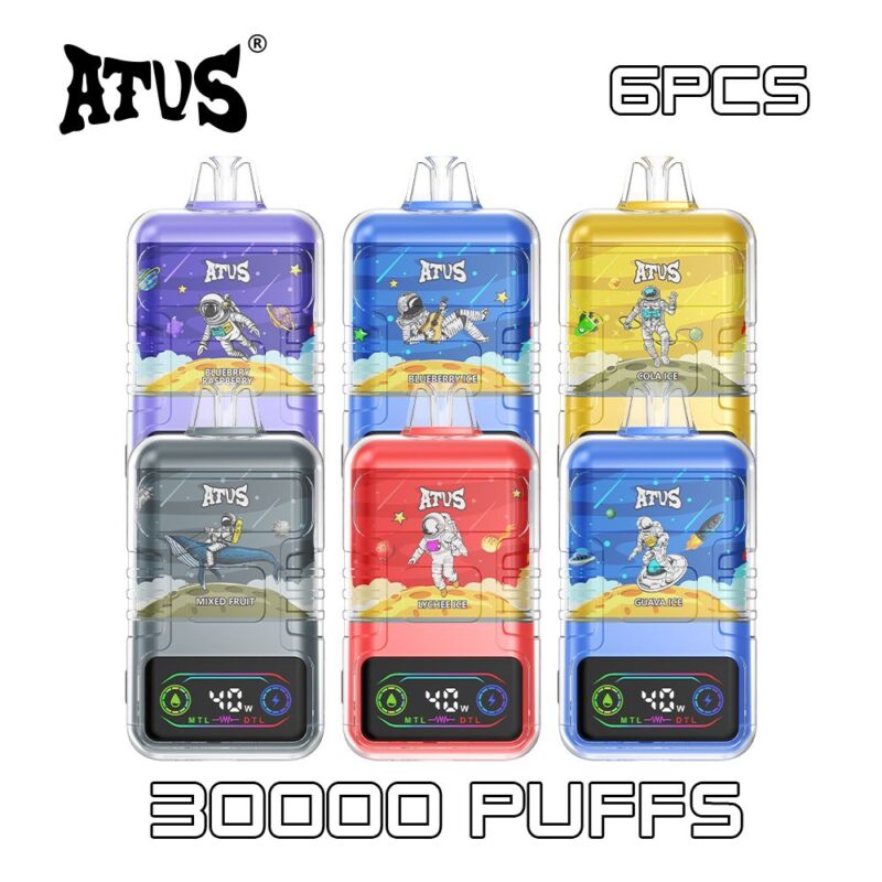 6 Pack New style vape 30K Disposable Vape Power 30ml Mesh coil vape 30000 vape germany