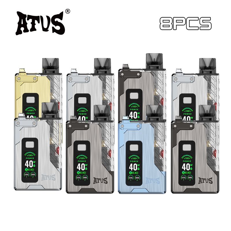 8 Pack Pod System Refilling Tank Pod Replaceable Wholesale Vape Puffs OEM Dual Flavor Disposable Vape Open Pod Vape