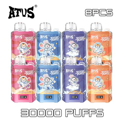 8 PACK ATVS DE017 30000 Puffs Disposable Vape