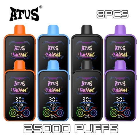 8 PACK ATVS DE022 25000 Puffs Disposable Vape