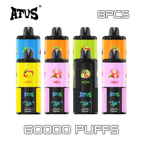 8 PACK ATVS DE030 60000 Puffs Disposable Vape