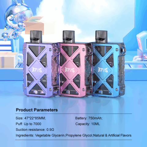 2 Pack Most Popular Vape ATVS 2ml Airflow Adjust Valve Pod Vape Top Fill open pod vape wholesale australia vape