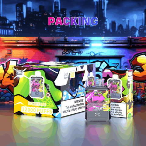 6 Pack High Puff Count 12000 Puff Vape Pen ATVS Electronic Cigarette Master Case Pack vape wholesale australia free vape pen