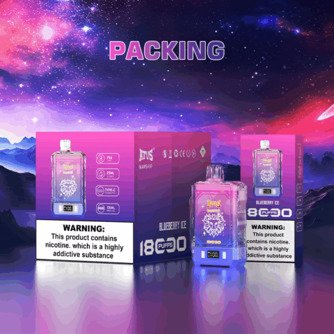 20 Pack Europe Top Disposable Vape 18K Puffs EU Warehouse E Cigarette 750mAh Wholesale  Cheap Pirce Vape  ATVS ATUS vaper desechable
