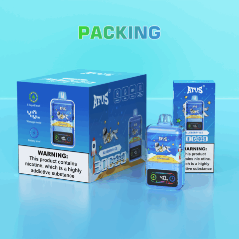 3 Pack Protable 30K Puffs ATVS ATUS 30ml Juice Disposable Vape new style vape
