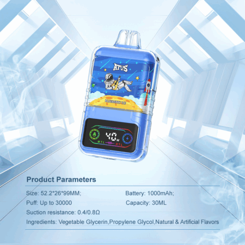 3 Pack Protable 30K Puffs ATVS ATUS 30ml Juice Disposable Vape new style vape