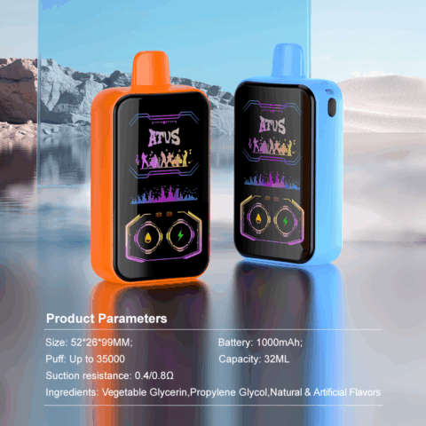 6 Pack Hot sale Dual Flavor vape 35000 Puffs Atvs Atus Disposable Vape Pen Electronic Cigarette UAE Market Stock vapers 35k puff bar vaper