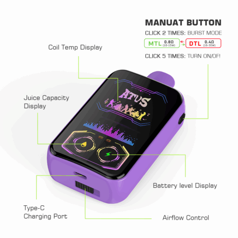 6 Pack Hot sale Dual Flavor vape 35000 Puffs Atvs Atus Disposable Vape Pen Electronic Cigarette UAE Market Stock vapers 35k puff bar vaper
