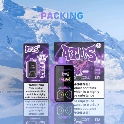 6 Pack Hot sale Dual Flavor vape 35000 Puffs Atvs Atus Disposable Vape Pen Electronic Cigarette UAE Market Stock vapers 35k puff bar vaper