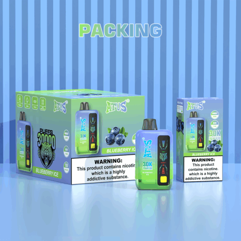 2 Pack New MINI Atvs Atus 30000 Puffs Vape Pen 30K Long Lasting Free Shipping EU Warehouse LED Screen vape Wholesale Double Vape free vape pen
