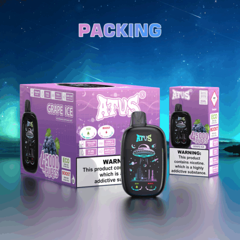 2 Pack 2025 Disposable Vape Adjustable Ice Nicotine Disposable Vape E Cigarette ATVS Vape Puff 45K Vape